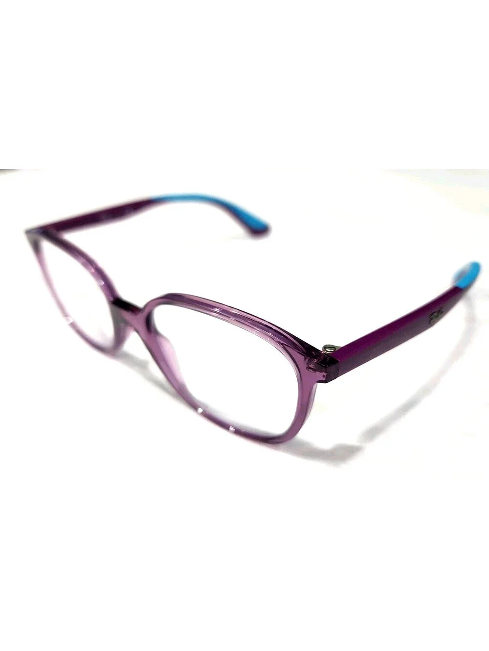 Ray Ban RB1598 3776 Girls Kids Crystral Purple Eyeglasses 49-16 130